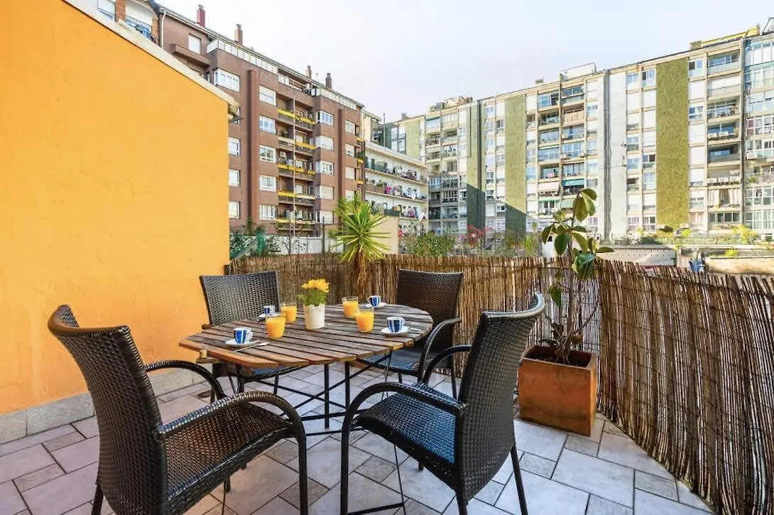 Historic Apartment With Private Terrace In Example Barcelona 0*,  Spain